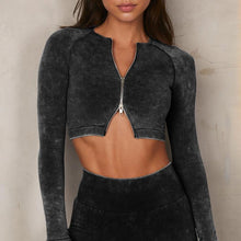 Load image into Gallery viewer, Seamless Yoga Set Women Fitness Sportswear Sports Suits Gym Clothing Workout Clothes Two Piece Set High Waist Leggings Crop Top