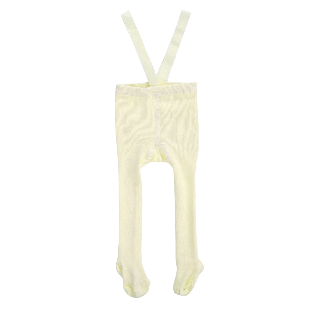 Wholesale Babys Cotton Suspender Pantyhose Infants Baby Girls Boys Cute Solid Color High Waist Bandage Overall Leggings Tights