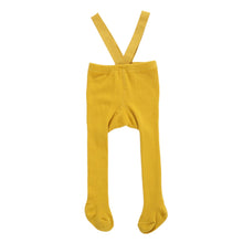 Load image into Gallery viewer, Wholesale Babys Cotton Suspender Pantyhose Infants Baby Girls Boys Cute Solid Color High Waist Bandage Overall Leggings Tights
