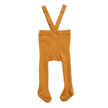 Load image into Gallery viewer, Wholesale Babys Cotton Suspender Pantyhose Infants Baby Girls Boys Cute Solid Color High Waist Bandage Overall Leggings Tights
