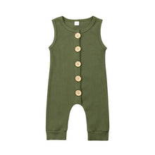 Load image into Gallery viewer, Tycen&#39;s im as cute as a button jumpsuit sizes newborn -12m
