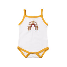 Load image into Gallery viewer, Tiah's rainbow baby tank onsies
