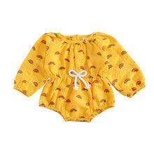 Load image into Gallery viewer, Tiah's rainbow baby sweet long sleeve outfit
