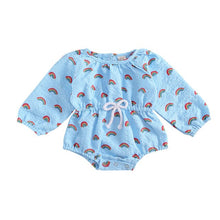 Load image into Gallery viewer, Tiah's rainbow baby sweet long sleeve outfit
