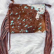 Load image into Gallery viewer, Boho crossbody tassel bag
