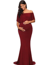 Load image into Gallery viewer, Pregnant Mama maternity gown
