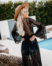 Load image into Gallery viewer, Boho Mama sexy lace cover up
